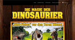 Desktop Screenshot of dinoworld.at